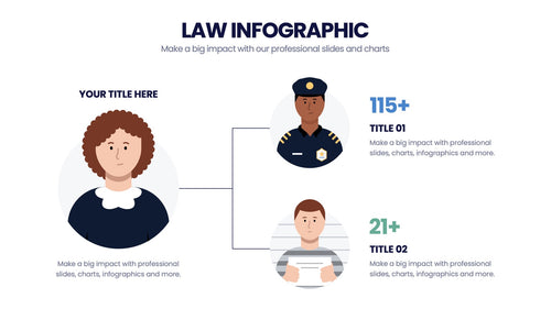Law Infographics slide 2