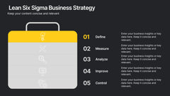 Lean Six Sigma Business Strategy Presentation slide 7