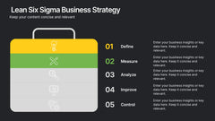 Lean Six Sigma Business Strategy Presentation slide 8