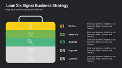 Lean Six Sigma Business Strategy Presentation slide 9