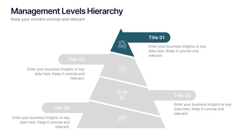 Management Levels Hierarchy Presentation