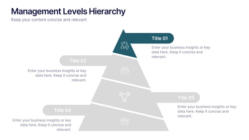 Management Levels Hierarchy Presentation slide 2