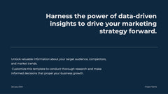 Market Research Presentation slide 2