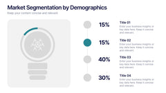 Market Segmentation by Demographics Presentation slide 3