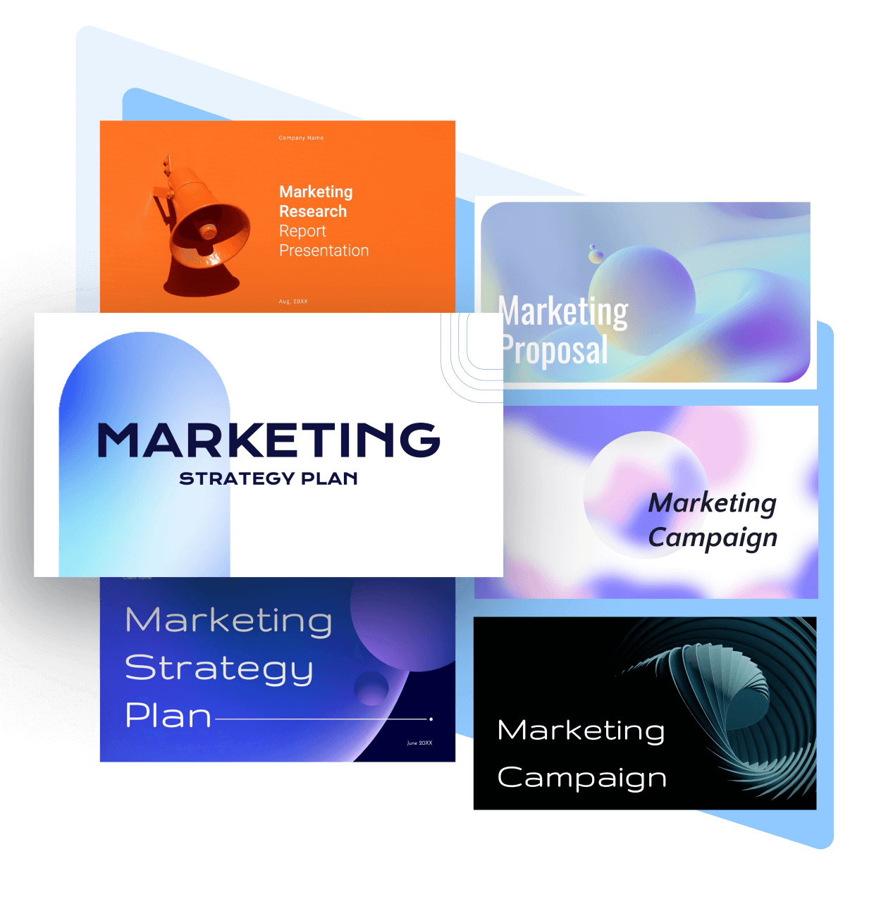 Marketing templates