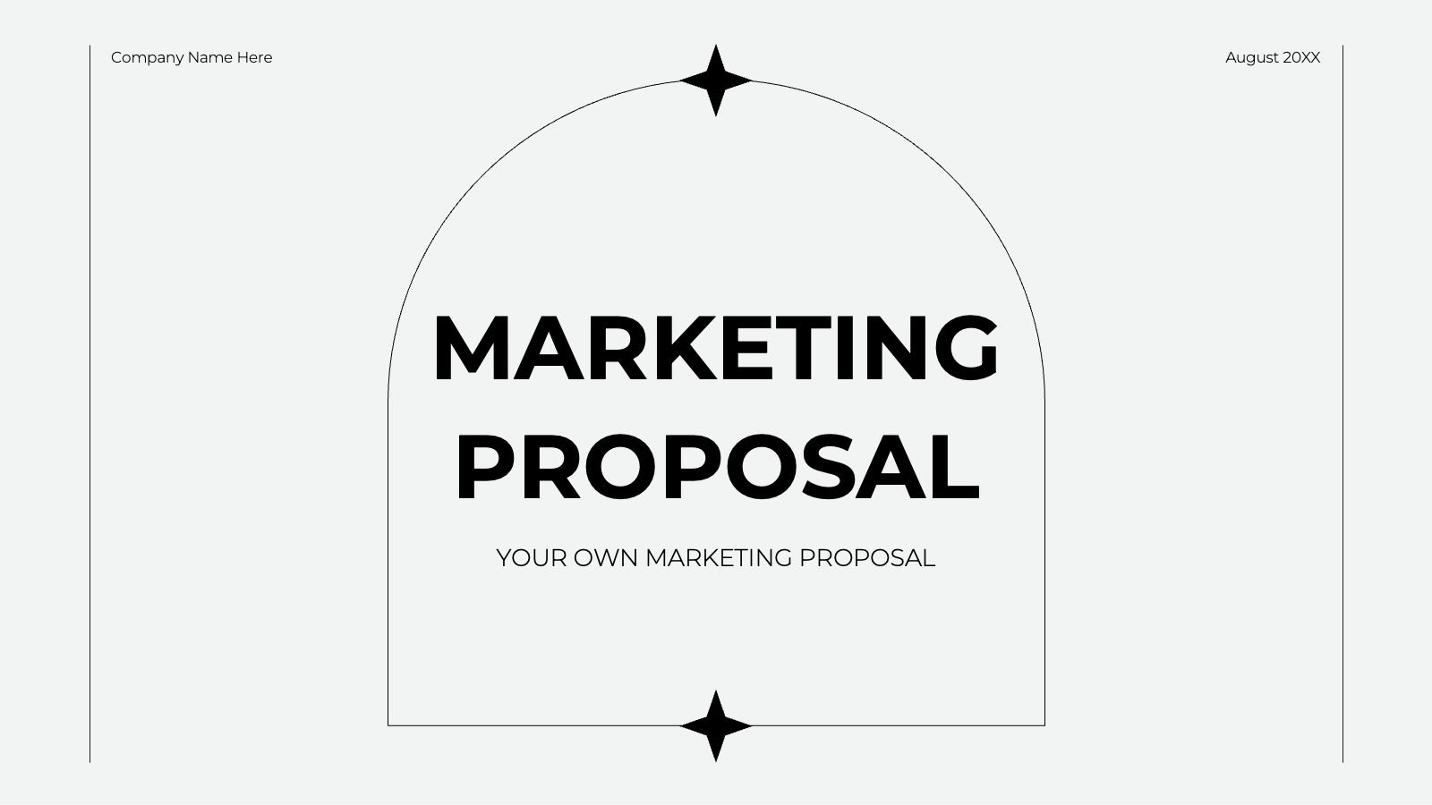 Marketing Proposal Presentation