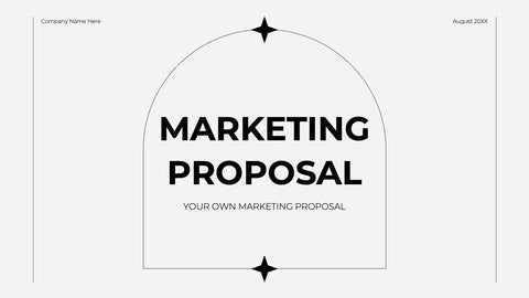 Marketing Proposal Presentation