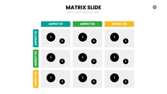 Matrix Infographics slide 10