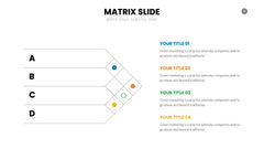 Matrix Infographics slide 12