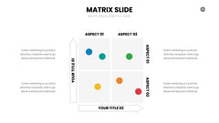 Matrix Infographics slide 14