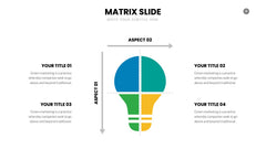Matrix Infographics slide 15