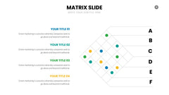 Matrix Infographics slide 18