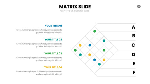 Matrix Infographics for 2x2 Analysis & Strategy