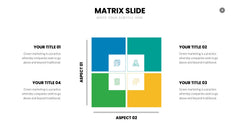Matrix Infographics slide 4