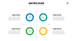 Matrix Infographics slide 5