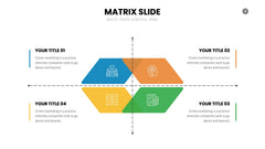 Matrix Infographics slide 8