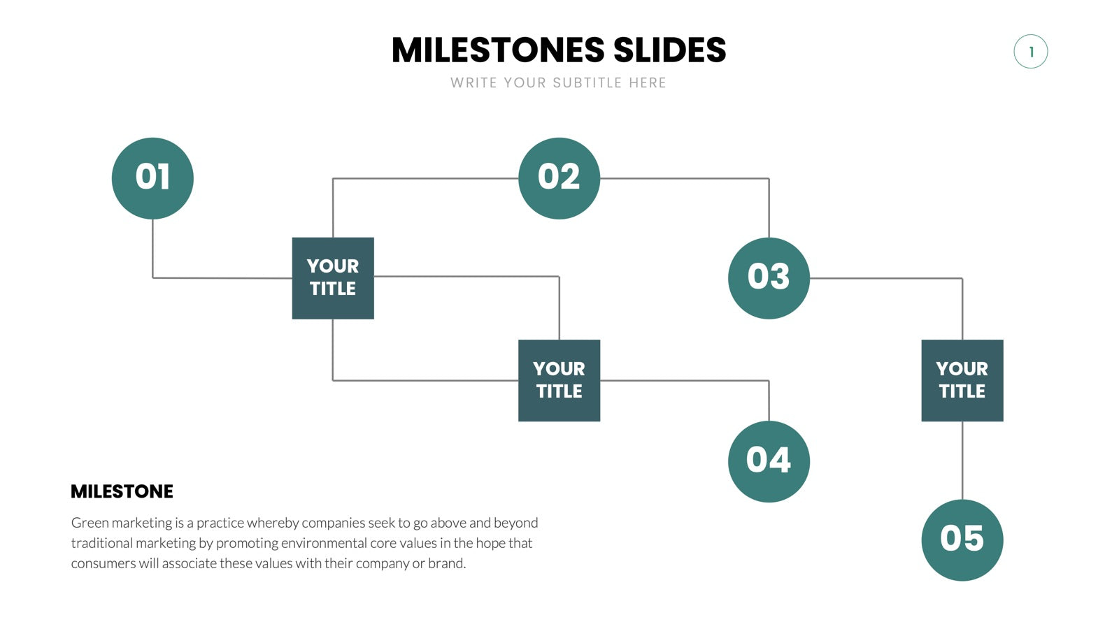 Milestones Infographics