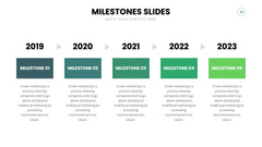 Milestones Infographics slide 10