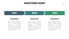 Milestones Infographics slide 11