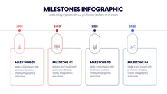 Milestones Infographics slide 12