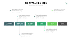 Milestones Infographics slide 14