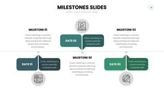 Milestones Infographics slide 18