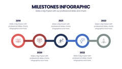 Milestones Infographics slide 5