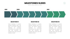 Milestones Infographics slide 7