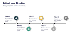 Milestones Timeline Presentation slide 4