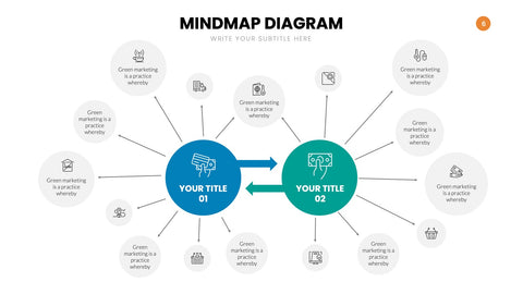 Mindmap Infographics for Brainstorming & Ideas