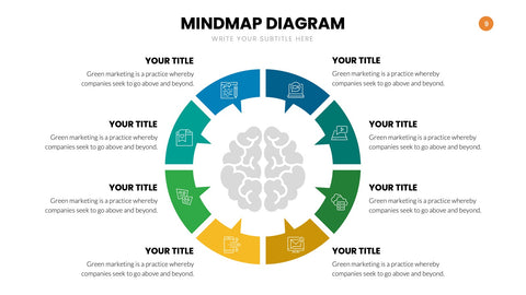 Mindmap Infographics for Brainstorming & Ideas