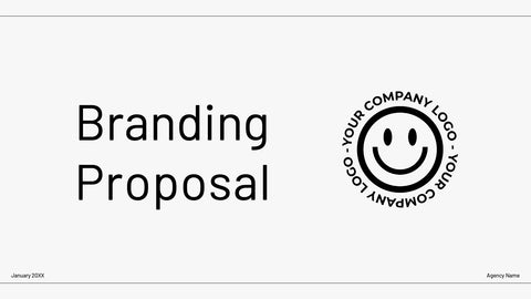 Minimalist Branding Proposal Presentation