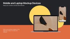 Mobile and Laptop Mockup Devices Presentation slide 2