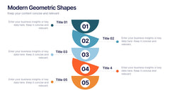 Modern Geometric Shapes Presentation