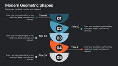 Modern Geometric Shapes Presentation slide 10