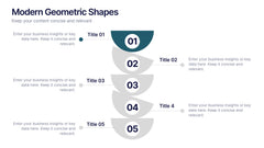 Modern Geometric Shapes Presentation slide 2