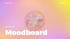 Moodboard Presentation slide 2