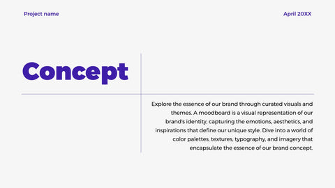 Moodboard Presentation