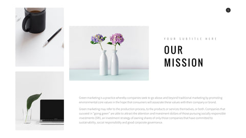 Mystic Minimal Presentation Template