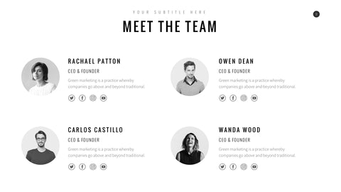 Mystic Minimal Presentation Template