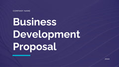 Nimbus Business Development Proposal Presentation
