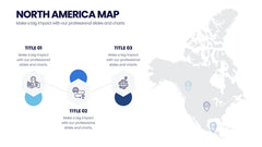 North America Map Infographics slide 18