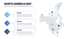 North America Map Infographics slide 20