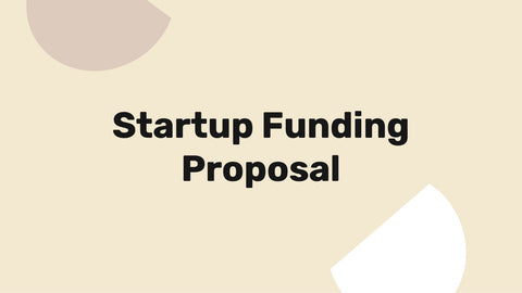 Nova Startup Funding Proposal Presentation
