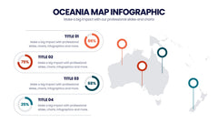 Oceania Map Infographics slide 19