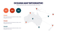 Oceania Map Infographics slide 20