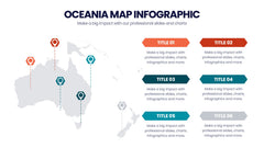 Oceania Map Infographics slide 9