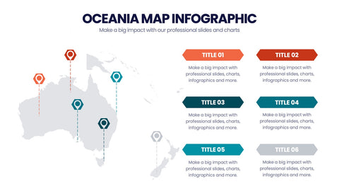Oceania Map Infographics