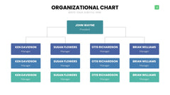 Org Chart Infographics slide 2