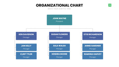 Org Chart Infographics slide 5